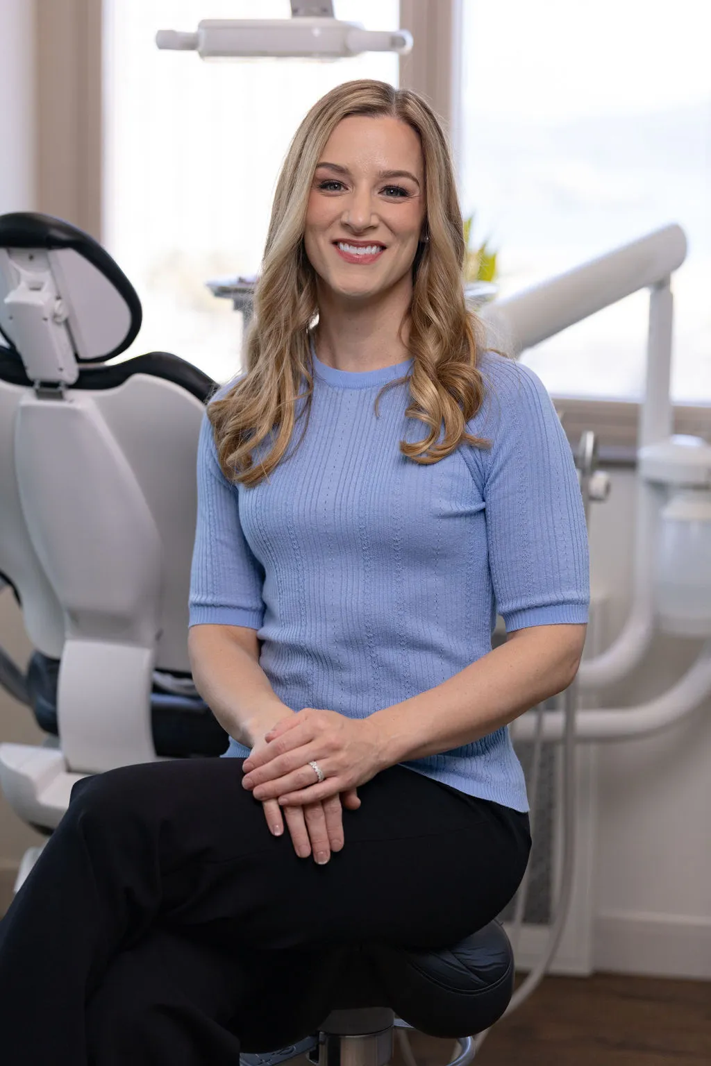 Dr. Courtney Hain in her San Francisco practice